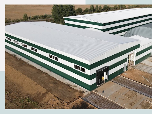 Строительство овощехранилищ в Юрге