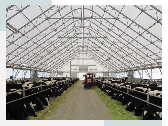 Тентовые коровники в Юрге от 642 руб. - Надежно и доступно