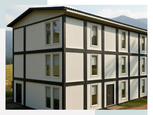 Модульные общежития в Юрге