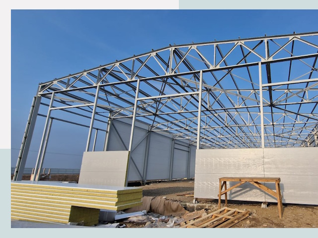 Утепленные ангары в Юрга от 642 руб. за м²