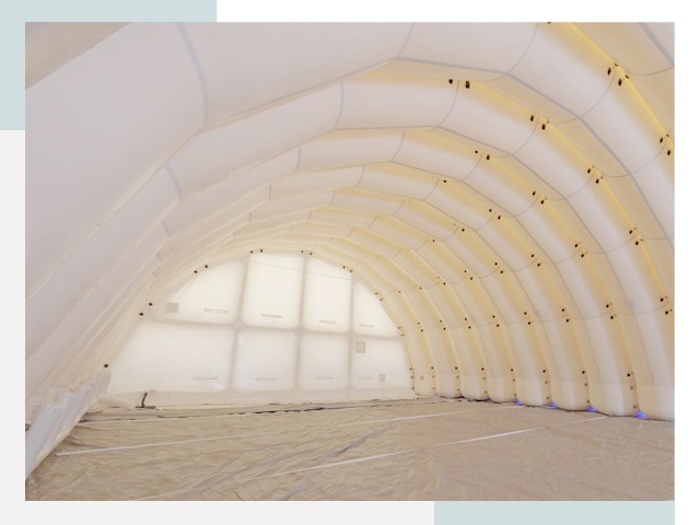 Пневмокаркасные ангары в Юрге