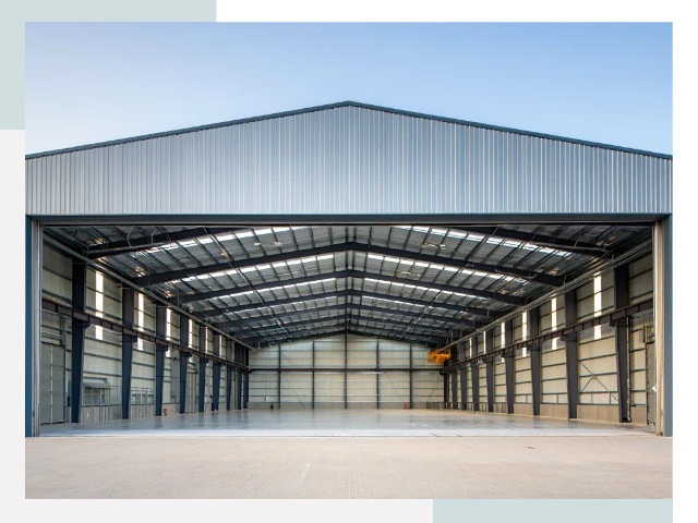 Большие ангары в Юрге