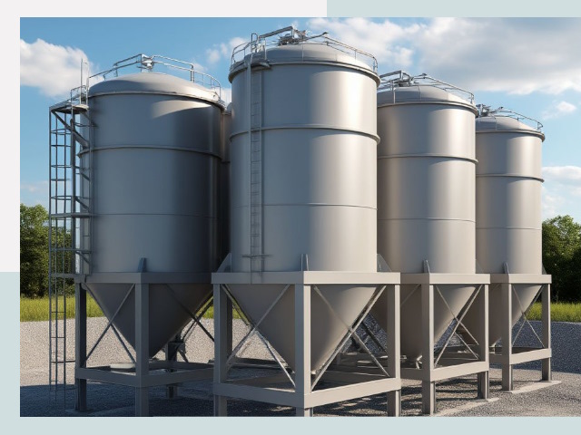 Металлические силосы от СтальСтрой-Юрг по цене 642 руб.