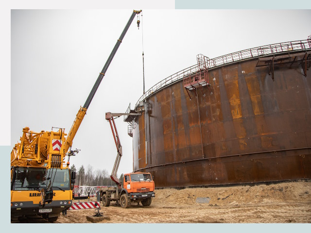 Монтаж резервуаров в Юрге от 642 руб. за м³