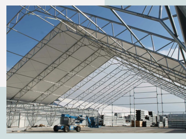 Каркасно-тентовые сооружения от СтальСтрой-Юрг по цене 642 руб.