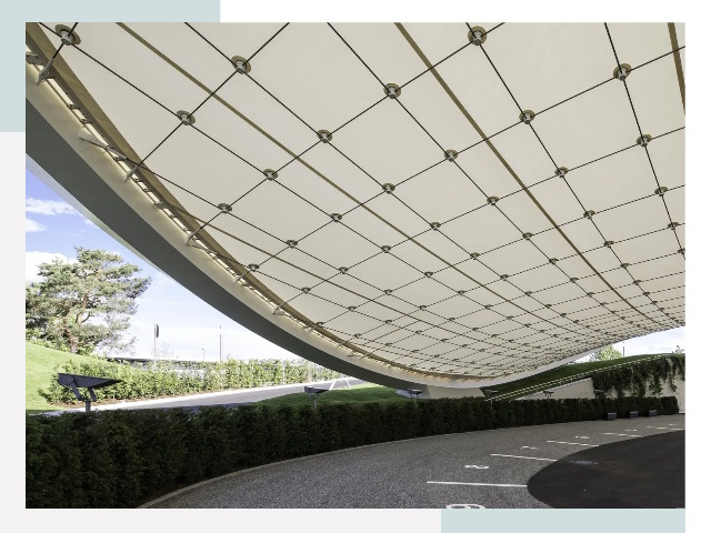 Мембранные конструкции в Юрге