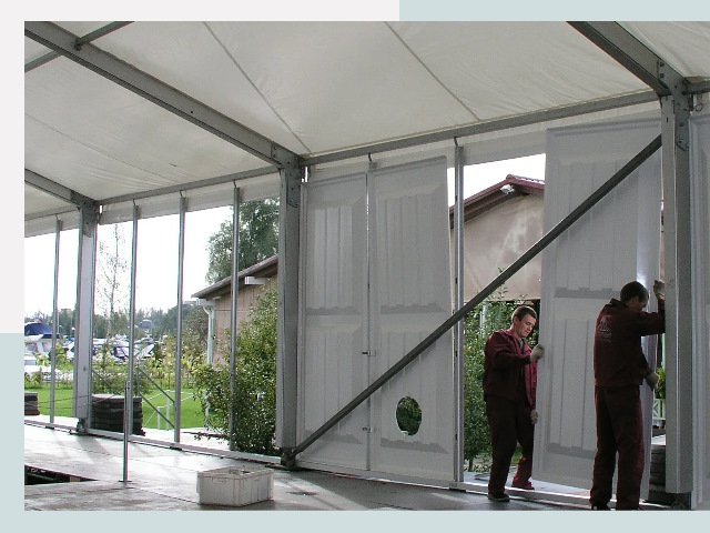 Быстро сборные шатры в Юрга от 642 руб. за м²