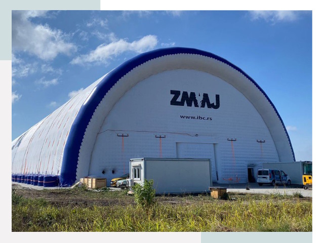 Брендирование ангаров в Юрге