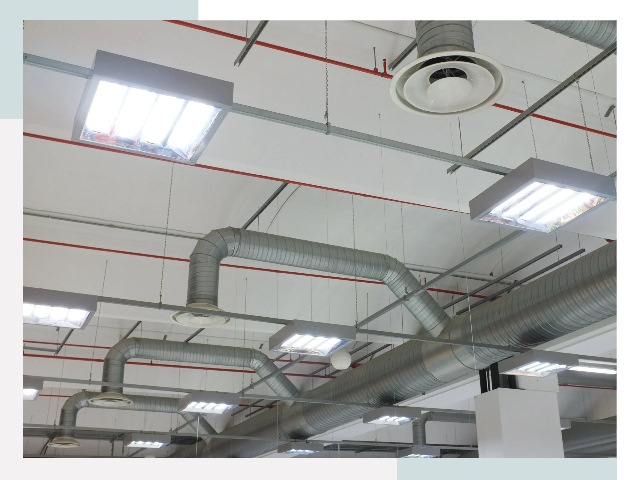 Вентиляция ангаров в Юрге