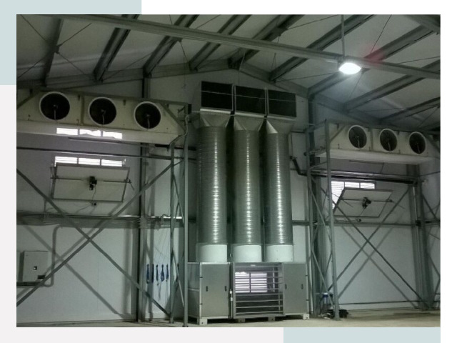 Инженерные системы для ангаров в Юрге