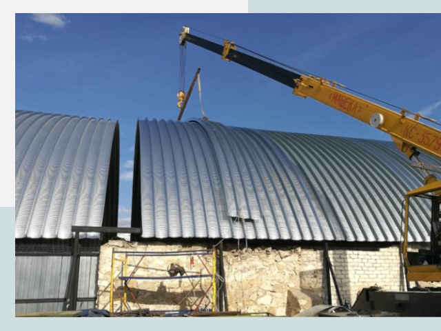 Реконструкция ангаров в Юрге от 642 руб.