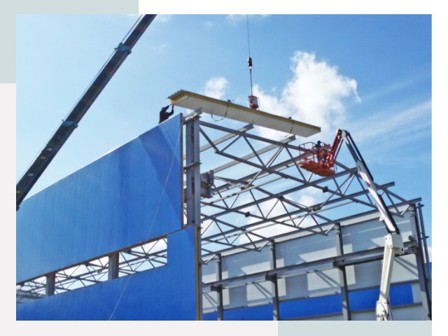 Монтаж сэндвич-панелей в Юрге