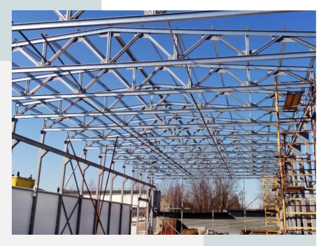 Металлокаркасы для складов в Юрге