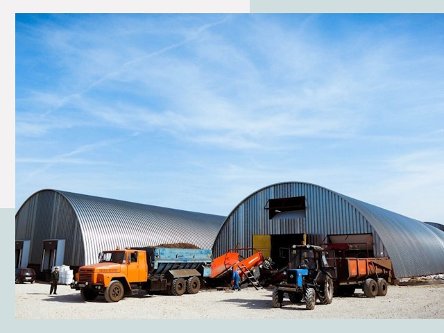 Ангары для спецтехники в Юрге